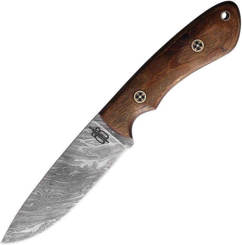 BucknBear Custom Handmade Damascus Fixed Blade Texas Hunter Knife (Olive Wood Handle) View Cheap Online