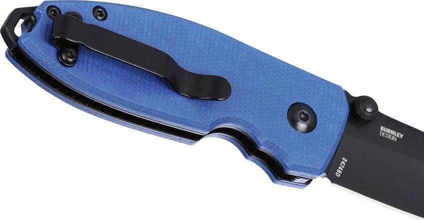 CRKT Squid Button Lock Blue Free Shipping Cost