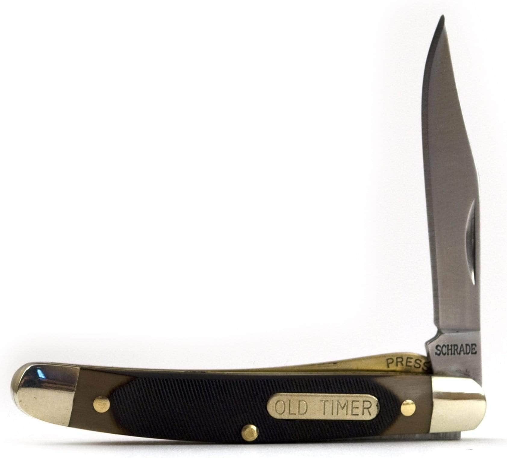 Schrade Old Timer Mighty Mite, 2 Blade, Sawcut Handle - 18OT Outlet Footaction