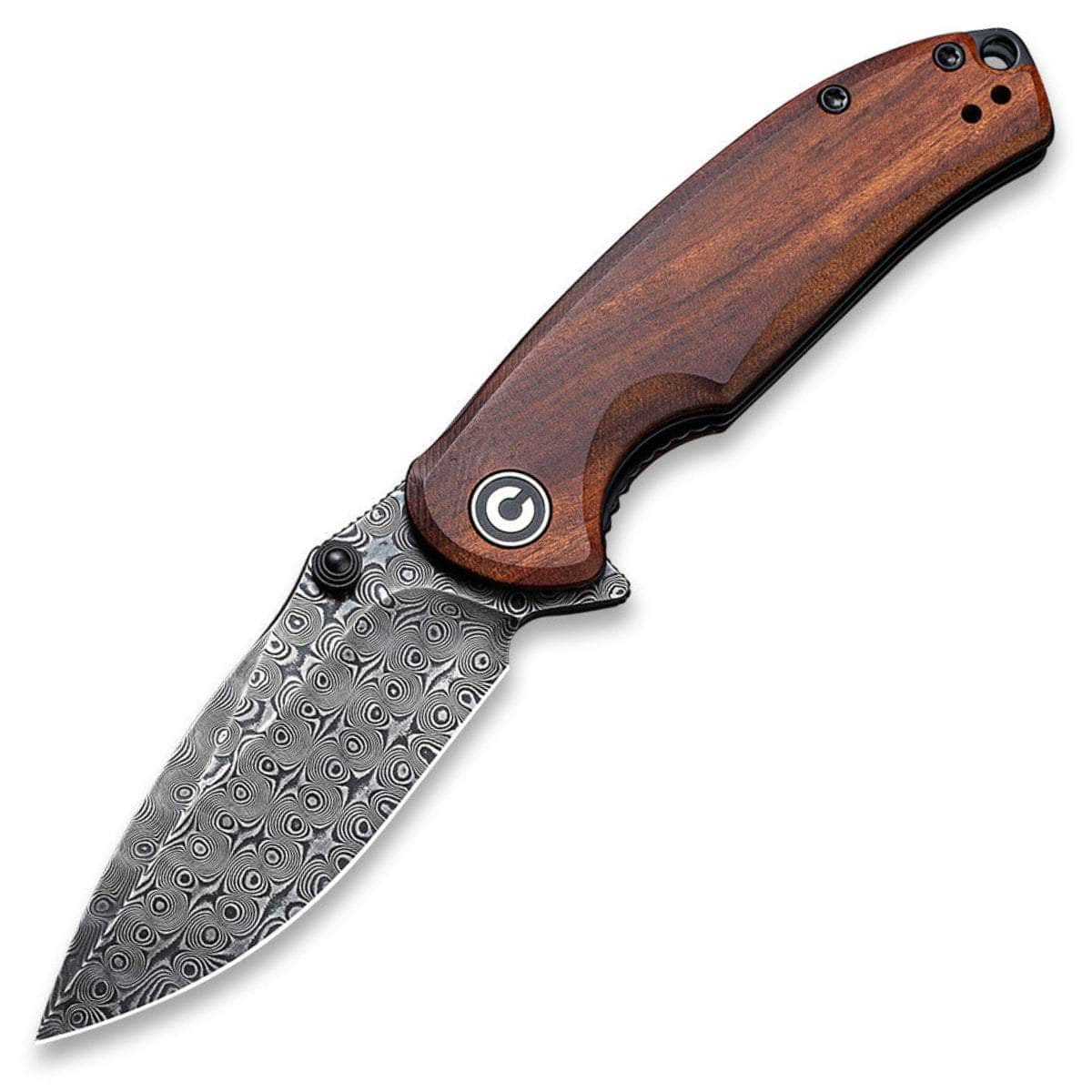 CIVIVI Pintail, 2.98 Damascus Blade, Cuibourtia Wood Handle - C2020DS-2 2025 Newest Online