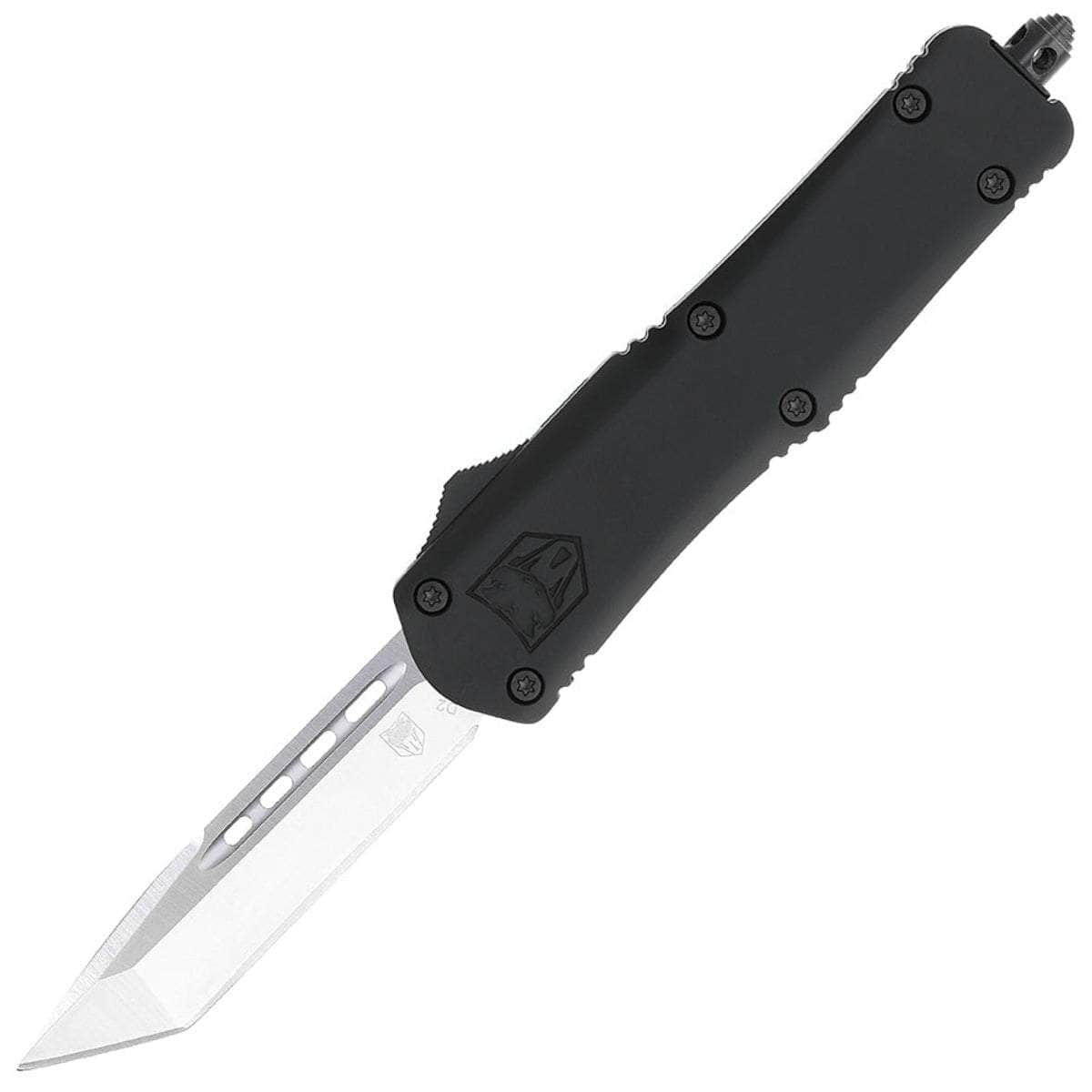 CobraTec Medium FS-3 OTF, 3 Tanto Auto D2 Blade, Aluminum Handle - MBFS-3TNS Quality Free Shipping For Sale