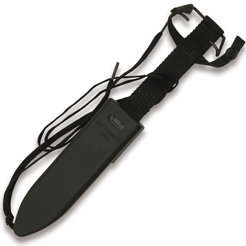 Ontario Mark 3 Navy Dive Knife, 6 Blade, Polypropylene Handle, Sheath - 6141 Free Shipping Best