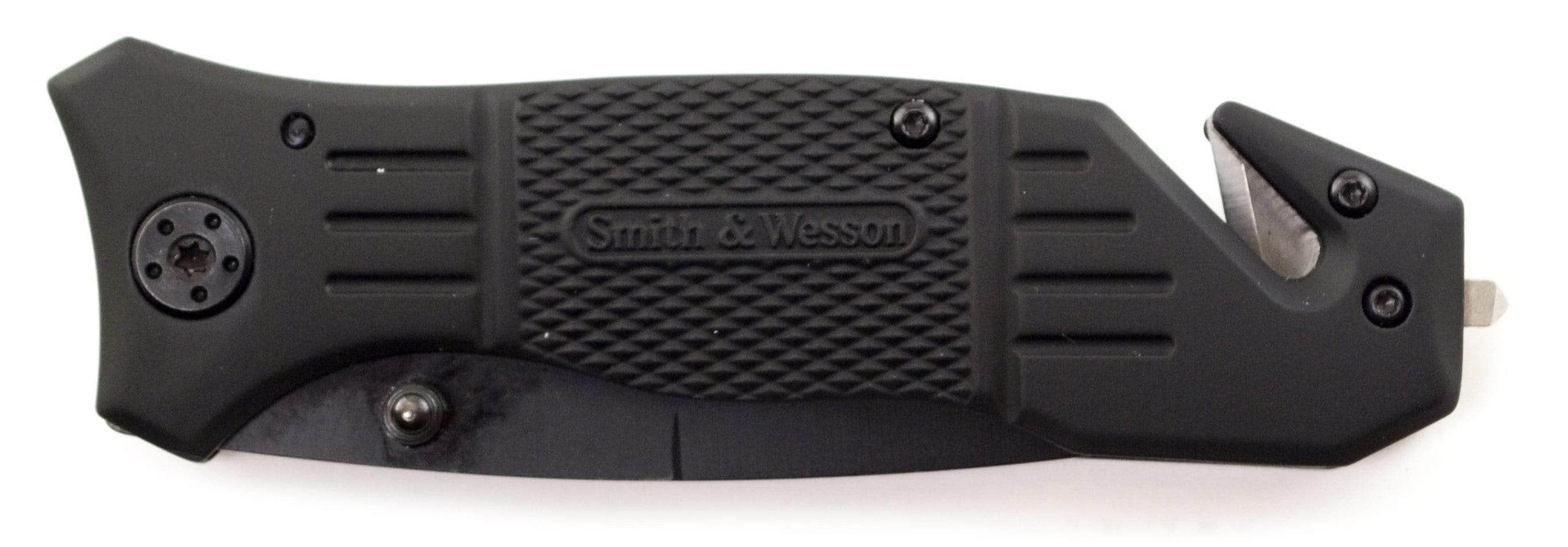 Engraved Smith & Wesson Extreme Ops, 3.3 Serrated Tanto Blade, Rubberized Aluminum Handle - SWFR2S Free Shipping Inexpensive