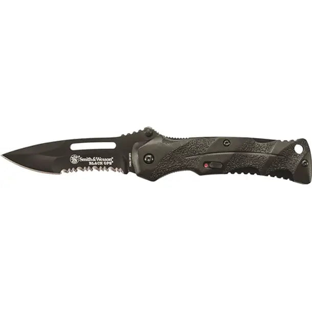 SMITH & WESSON BLACK OPS FOLDING KNIFE DROP POINT, BLACK - SWBLOP2BSCP Cheap Sale Manchester