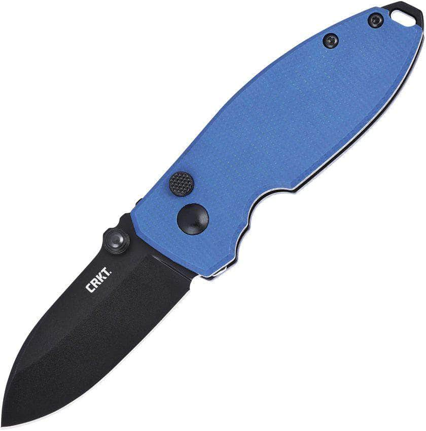 CRKT Squid Button Lock Blue Free Shipping Cost