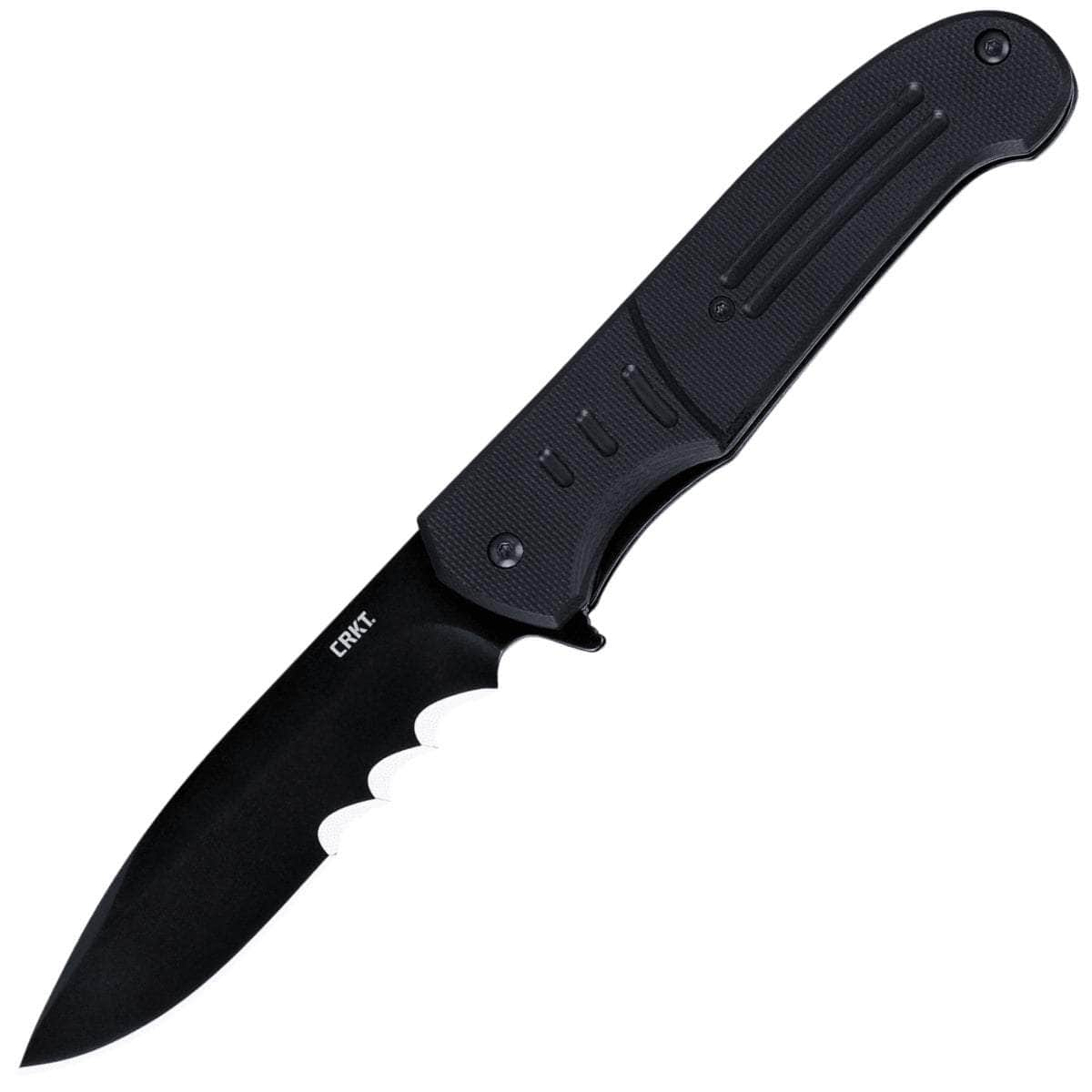 CRKT Ignitor, 3.48 Veff Serrated Blade, Black G10 Handle - 6885 Cheap Sale Popular