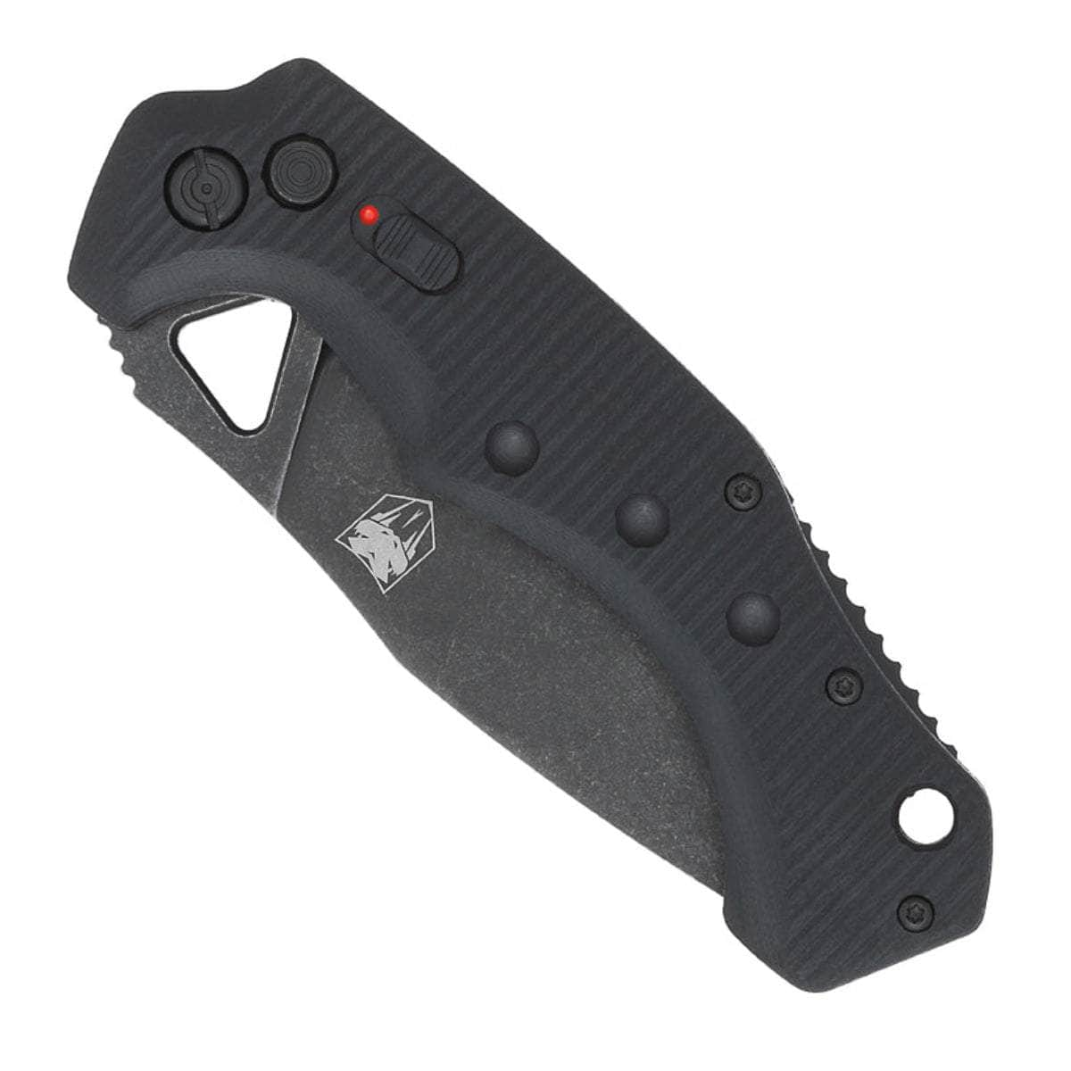 CobraTec Black Ryker, 3.75 Auto D2 Blade, Black G10 Handle - BAFRYK Authentic Cheap Pice