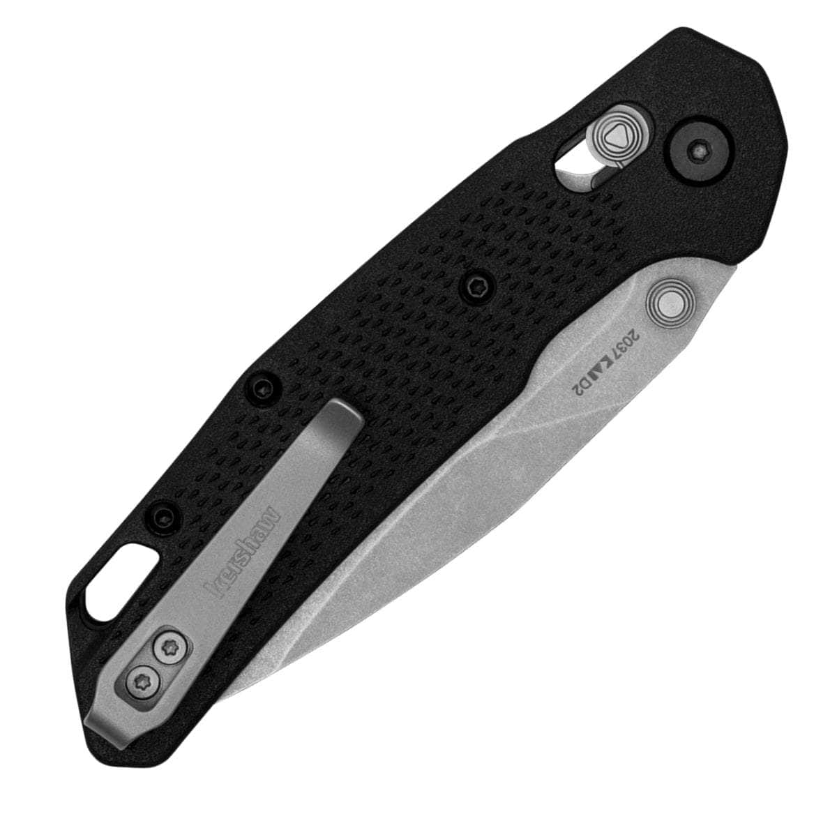 Kershaw Heist, 3.2 D2 DuraLock Blade, Black GFN Handle - 2037 Deals Online