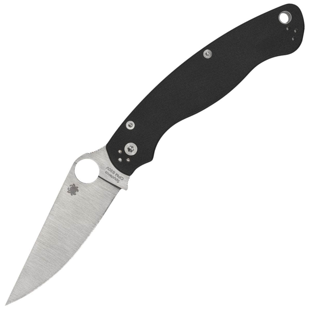 Spyderco Military 2, 4 S30V Blade, Black G10 Handle - C36GP2 Discount Exclusive