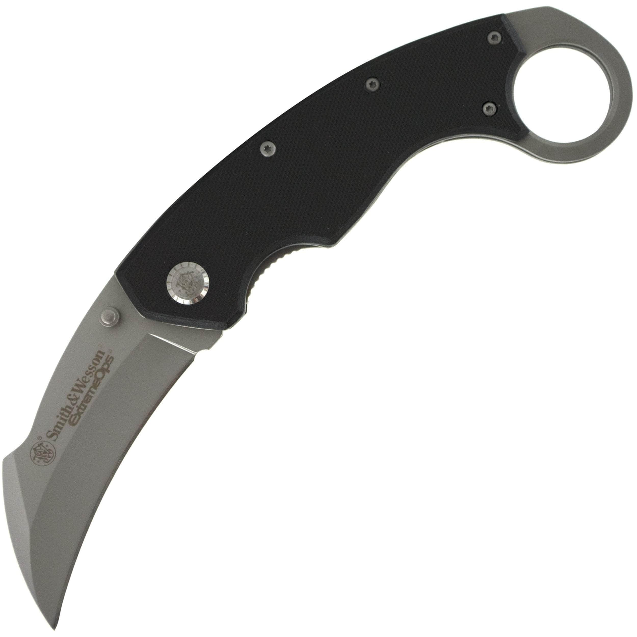 Smith & Wesson Extreme Ops Karambit, 3 Blade, G10 Handle - CK33 Online Online Free Shipping