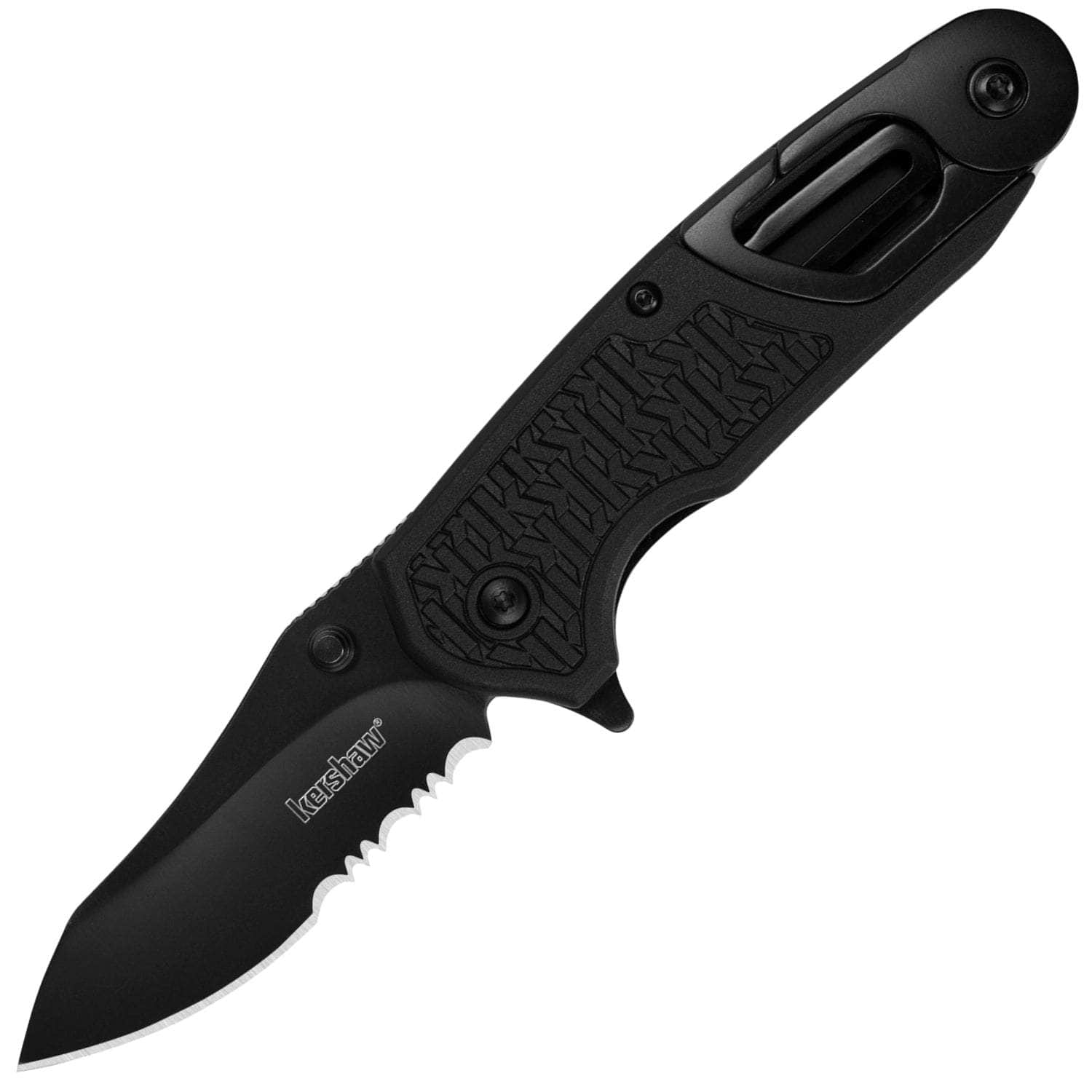 Kershaw Funxion EMT Rescue Knife, 3 Black Blade, GFN Handle - 8100 With Paypal Online