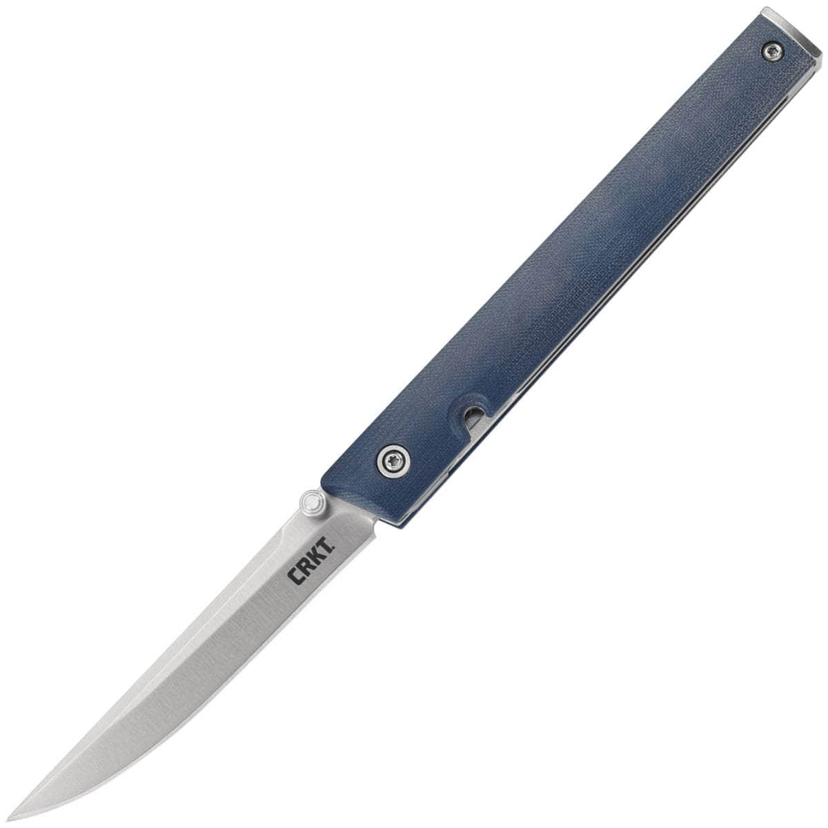 CRKT CEO, 3.11 S35VN Blade, Blue Linen Micarta Handle - 7096BLS35 The Cheapest For Sale