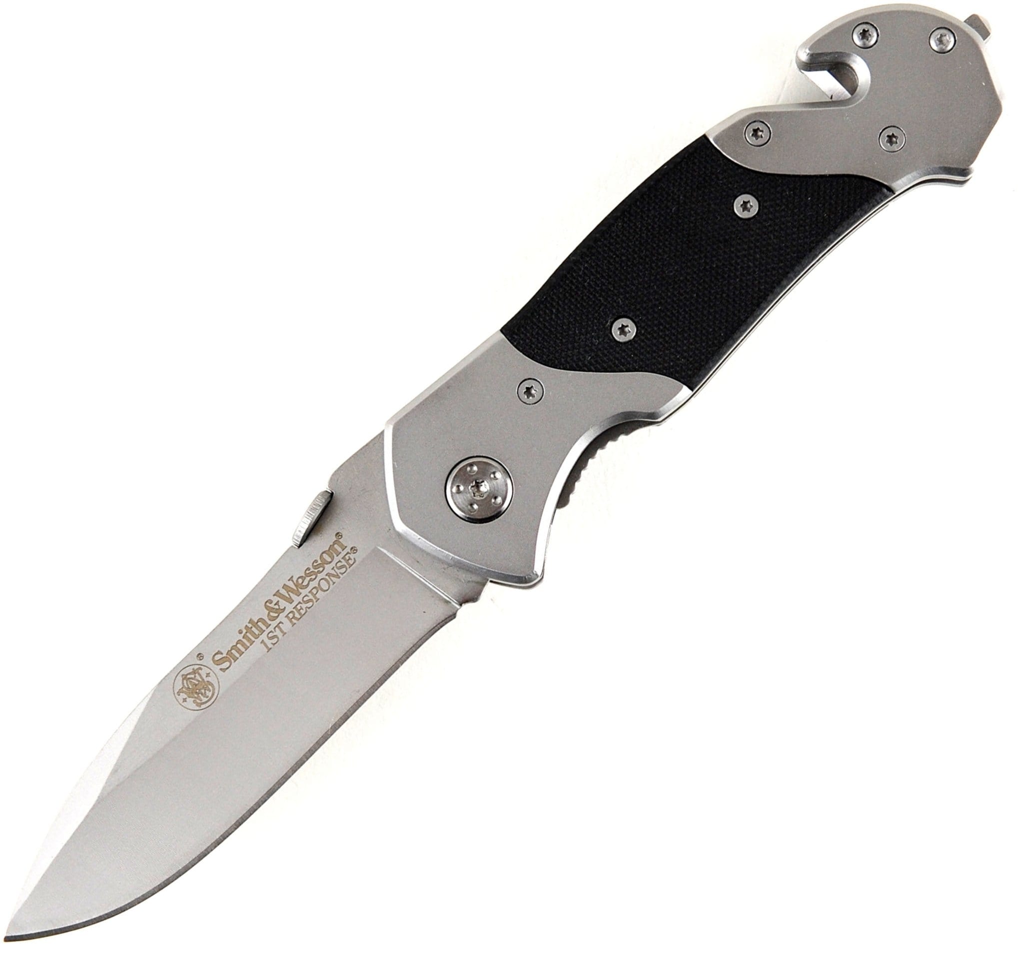 Smith & Wesson First Response Rescue Knife, 3.3 Plain Blade - SWFR Discount Shop