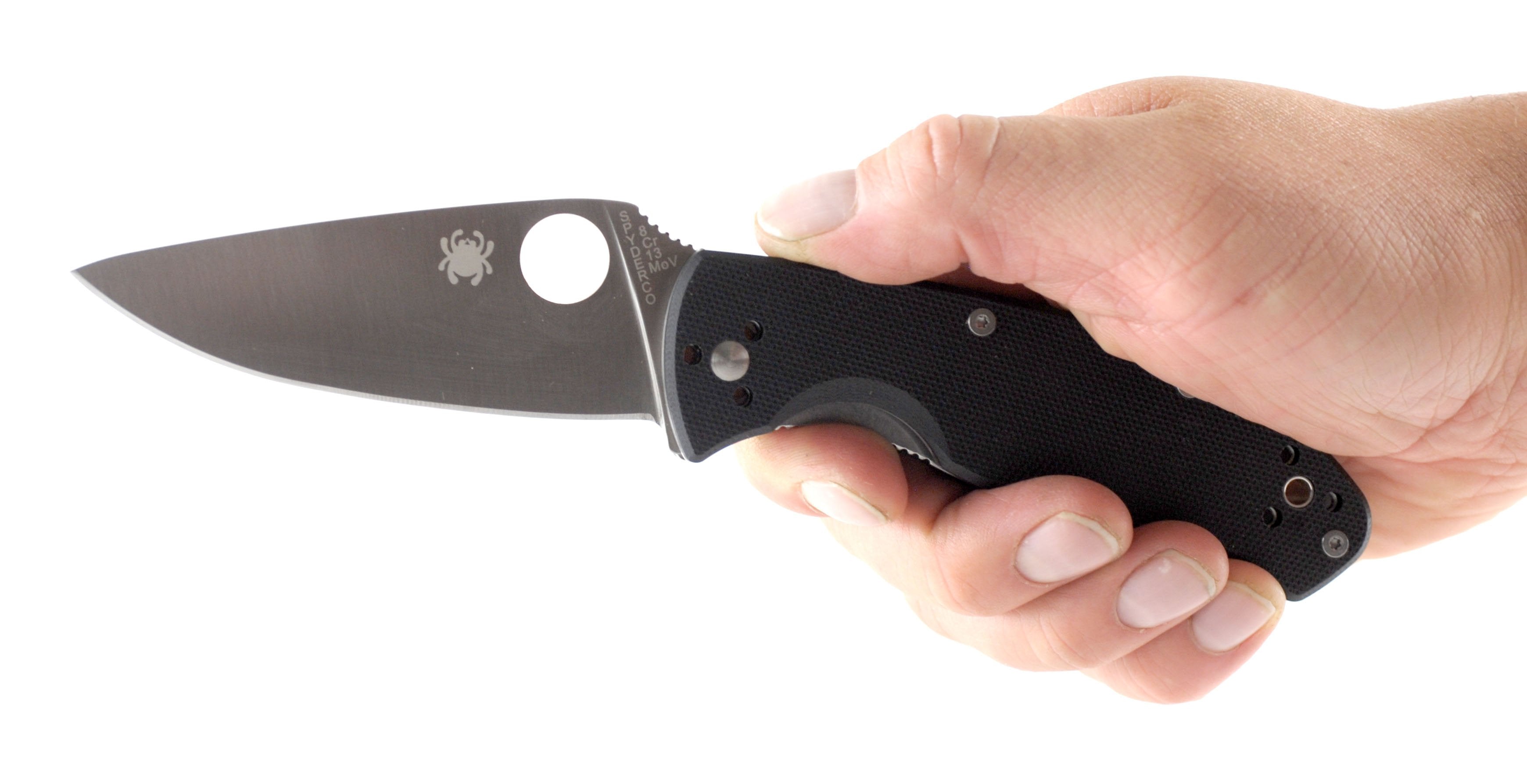 Spyderco Tenacious, 3.39 Plain Satin Blade, Black G10 Handle - C122GP Latest Collections Online