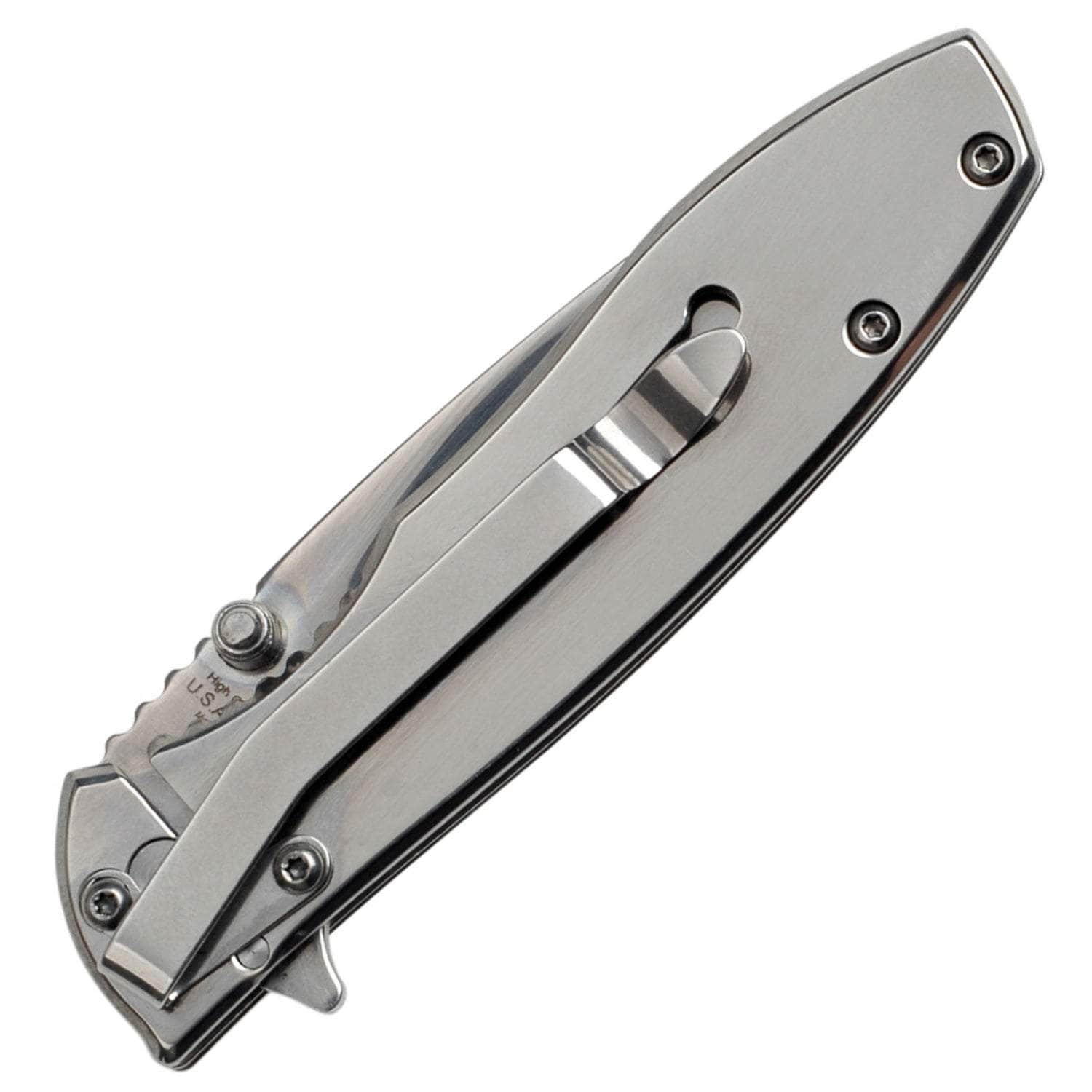 Tac-Force Gentlemans Knife, 2.75 Assisted Blade, Steel Handle - TF-573C Clearance Good Selling