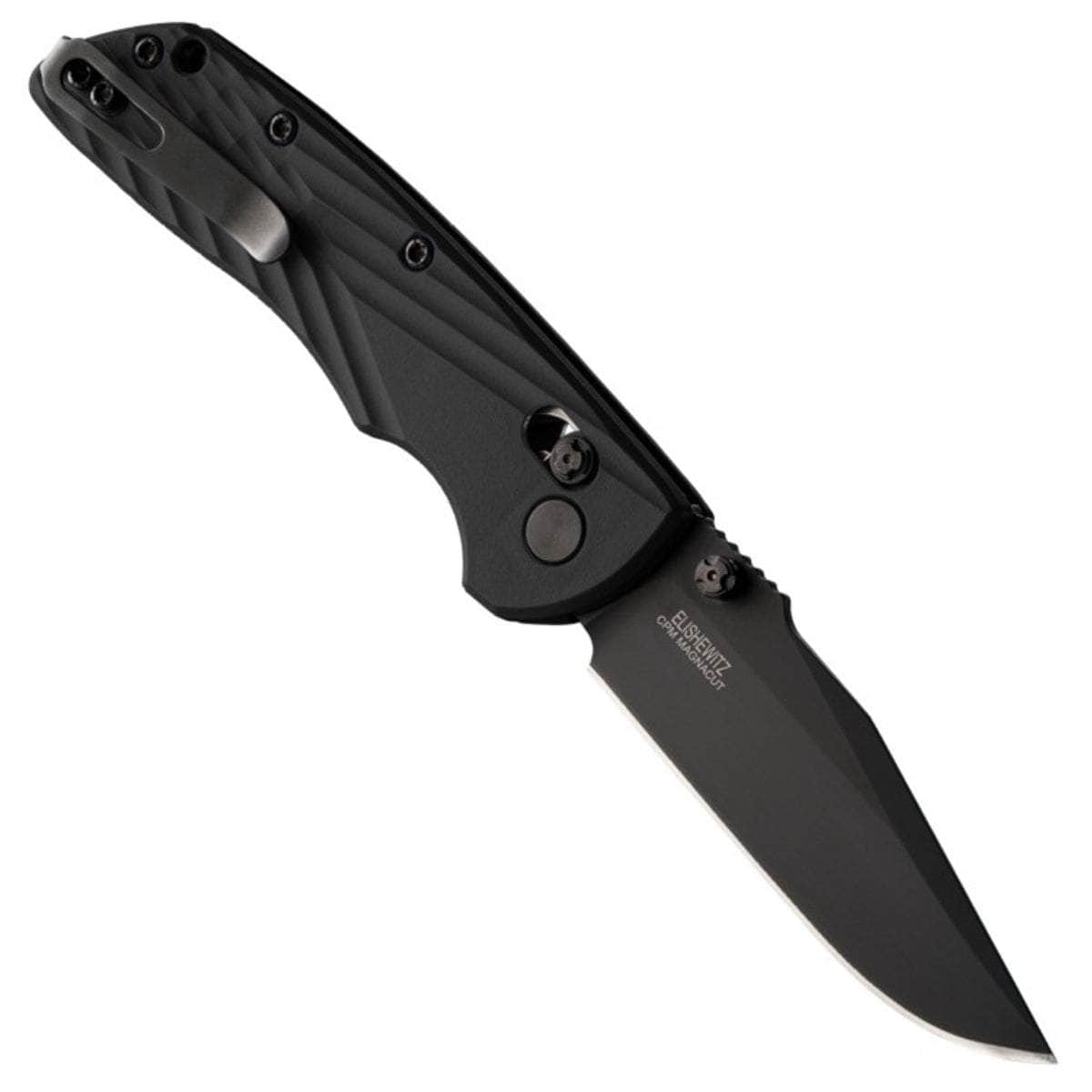 Hogue Deka Folder, 3.25 MagnaCut Black Blade, Black Polymer Handle - 24376 Wholesale Pice Cheap Online