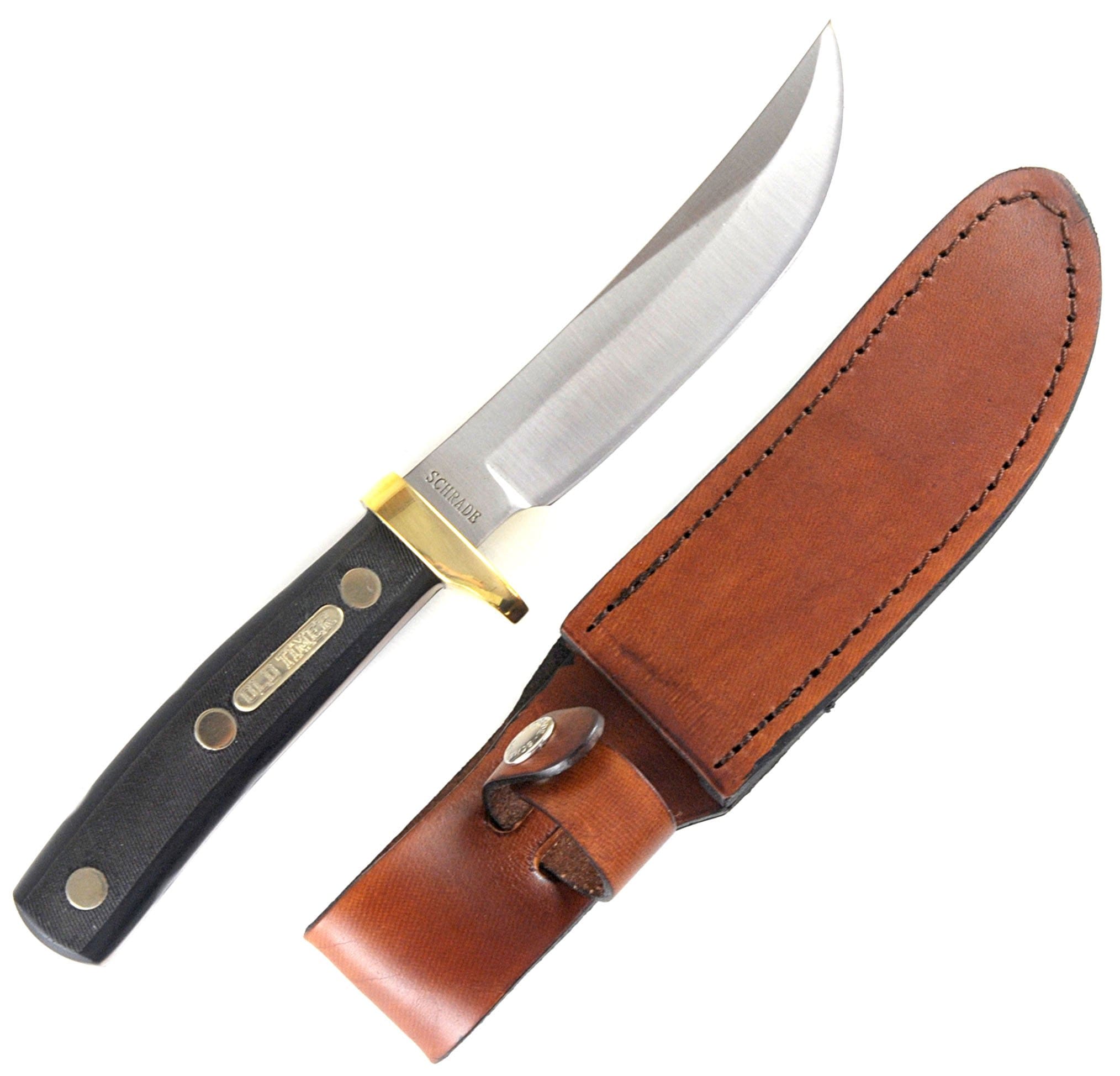 Schrade Old Timer Woodsman, 5 Blade, Sawcut Handle, Leather Sheath - 165OT Where To Buy