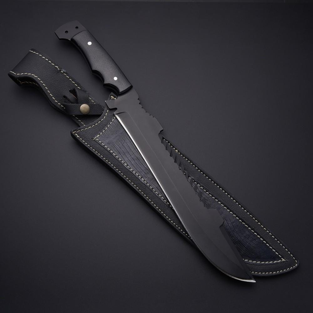 BnB Knives Ultimate Survival Machete, 12 Blade, G10 Handle, Sheath - BNB12334UM Free Shipping Low Pice Fee Shipping