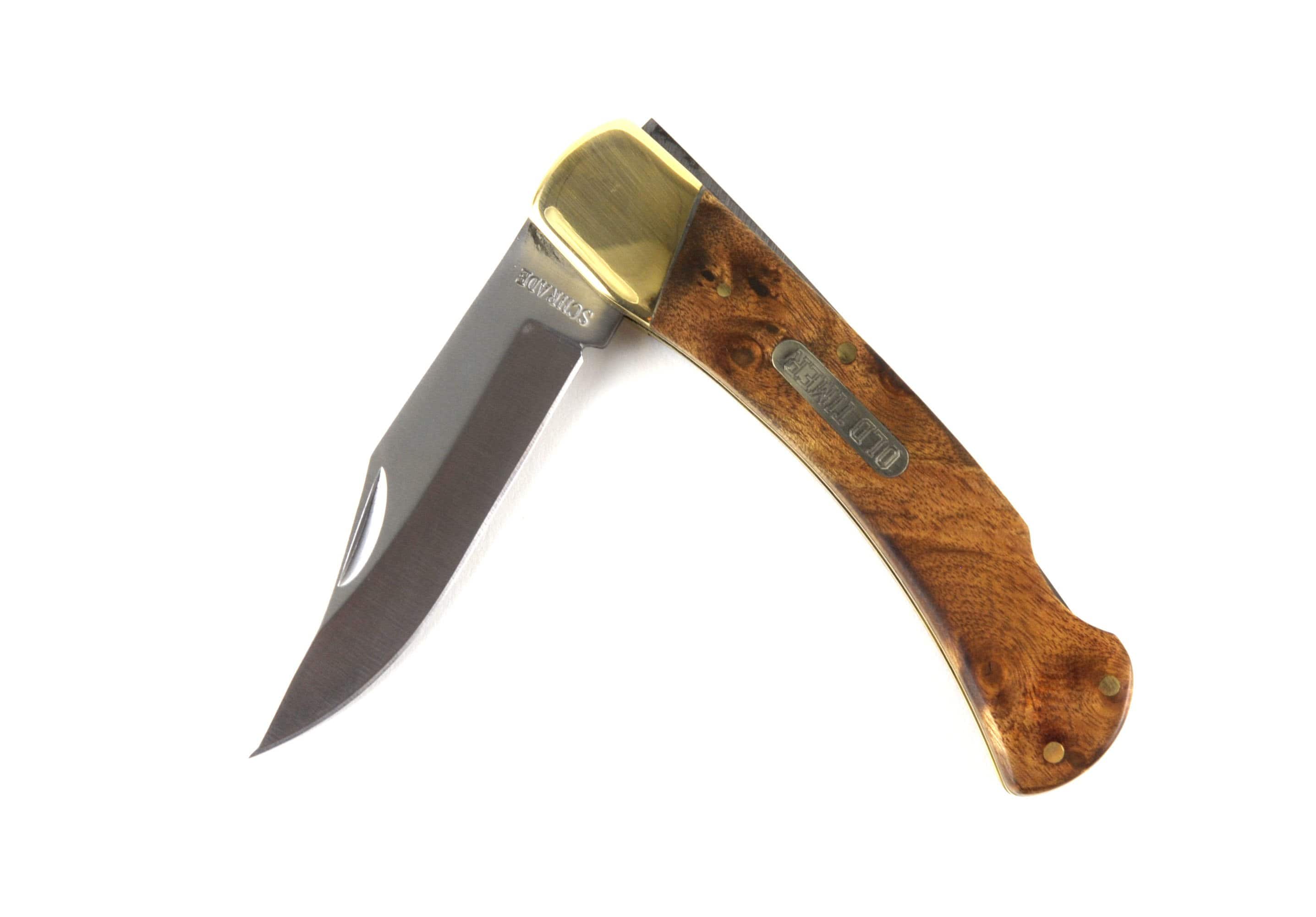 Schrade Old Timer 6OTW Golden Bear, 3.6 Blade, Desert Ironwood Handle, Sheath Authentic Cheap Pice