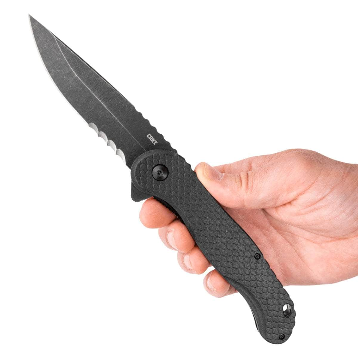 CRKT Taco Viper, 4.22 Veff Serrated Assisted Blade, GRN Handle - 2267 Tumblr Cheap Pice