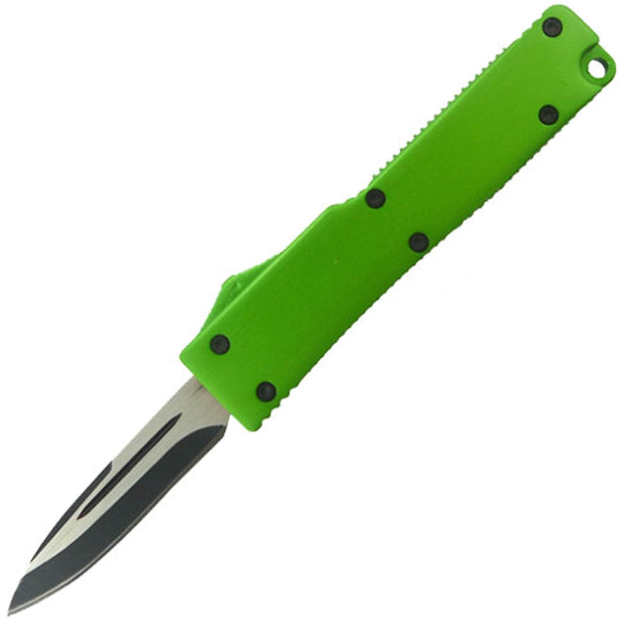 Electrifying California Legal OTF Dual Action Knife (Green) Popular Sale Online