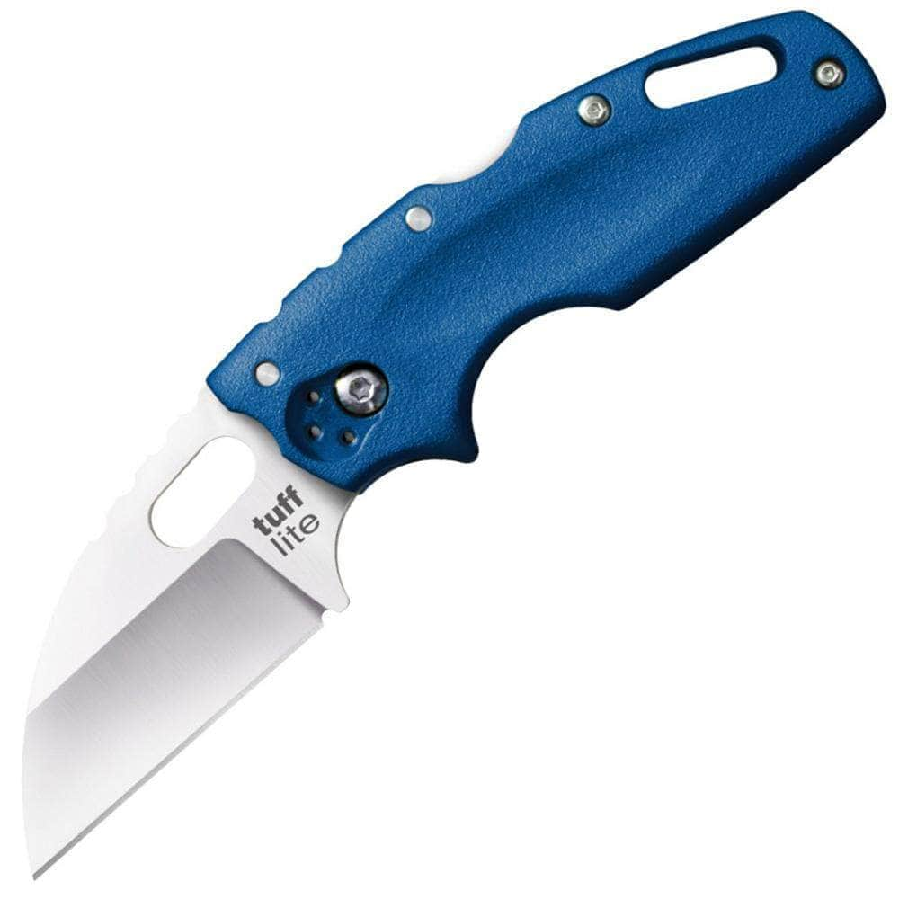 Cold Steel Tuff Lite, 2.5 Wharncliffe Blade, Blue Griv-Ex Handle - 20LTB For Nice