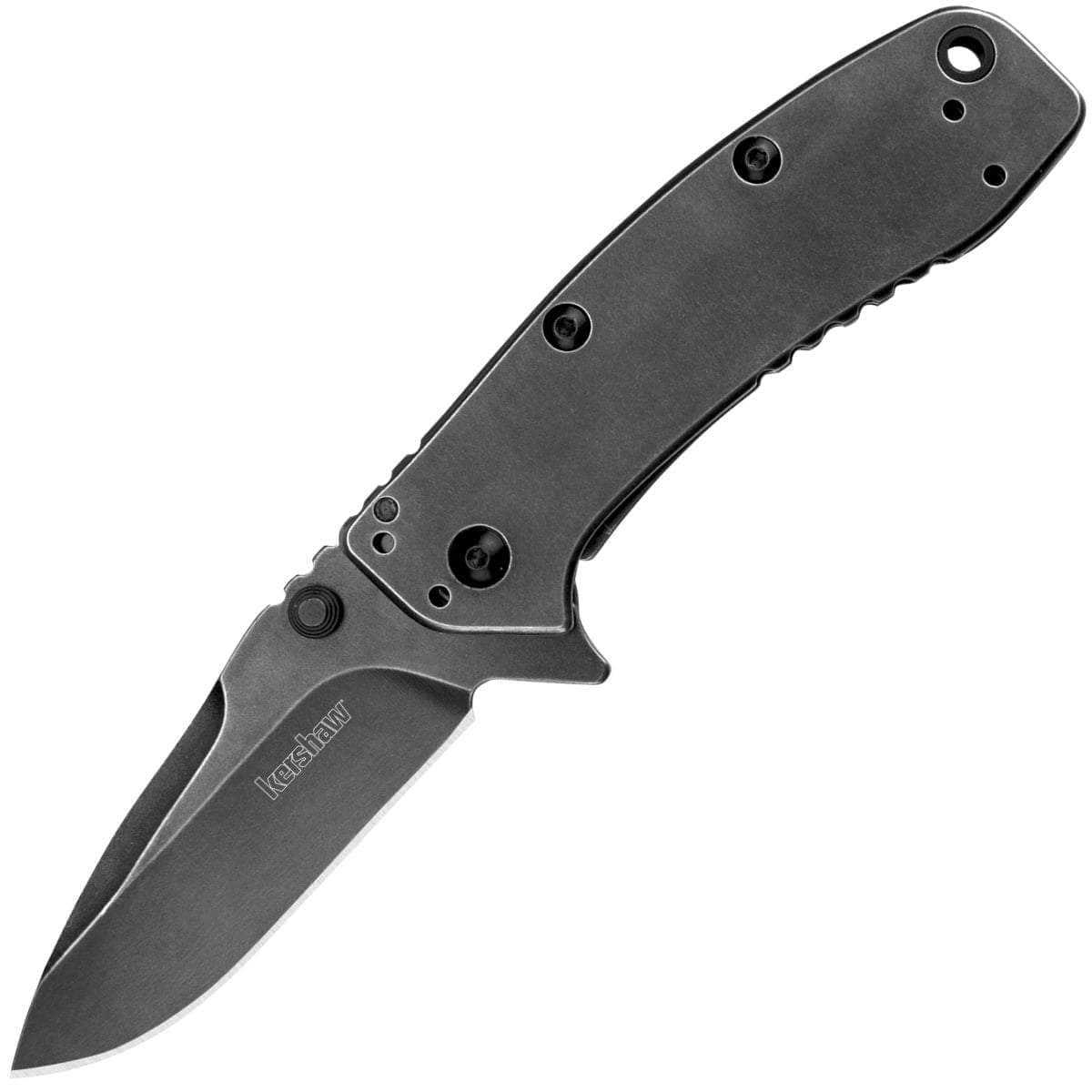 Kershaw Cryo II, 3.25 BlackWash Assisted Blade, Steel Handle - 1556BW Outlet Buy