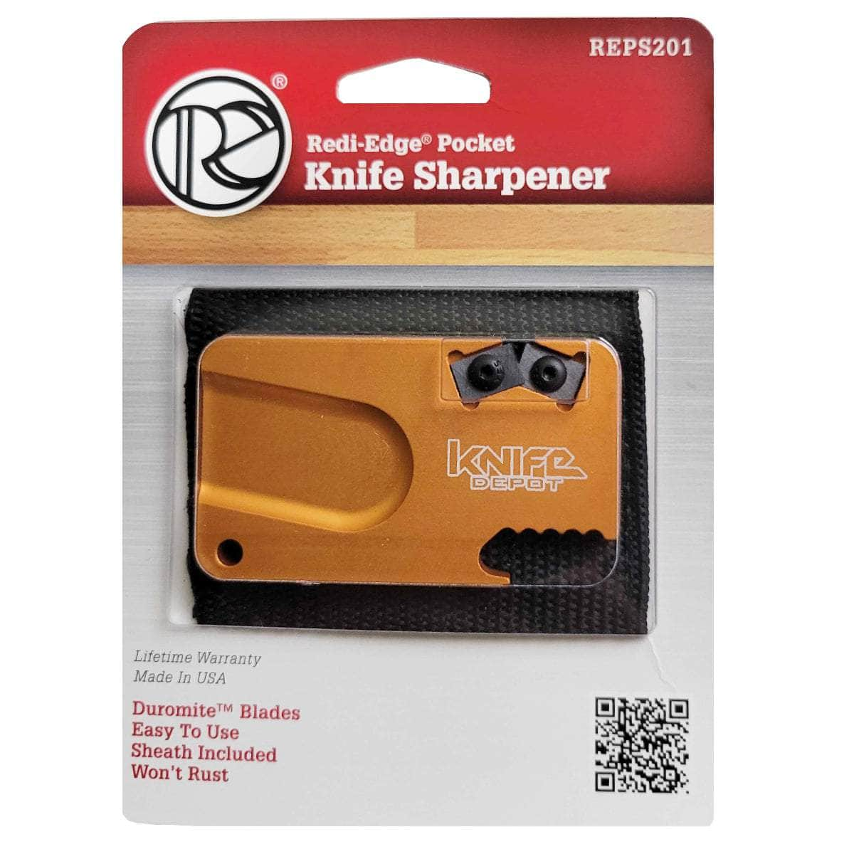 Knife Depot Redi-Edge Sharpener, 40 Degree Angle, Bottle Opener Wiki For Sale