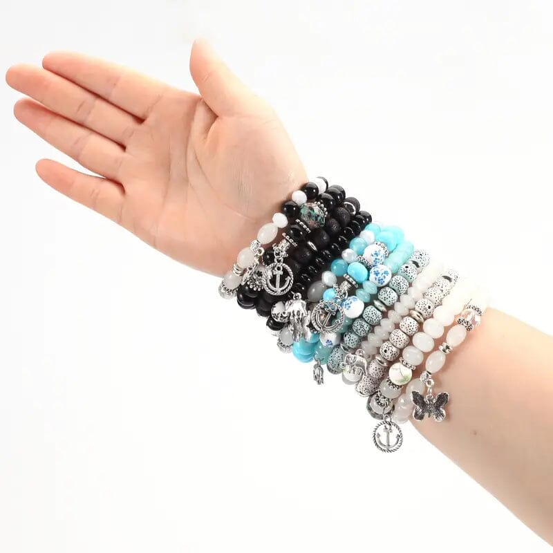 Bohemian Layered Beaded Bracelet Get To Buy Sale Online