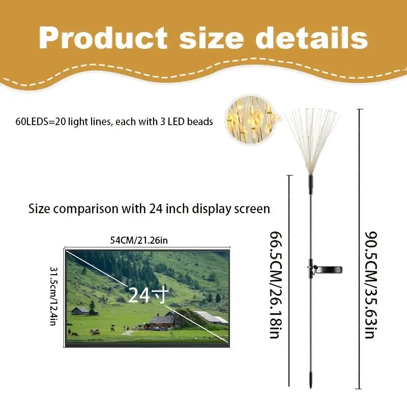 8 Lighting Modes Solar Festival Viewing Decorative Outdoor Lights Buy Cheap Big Discount