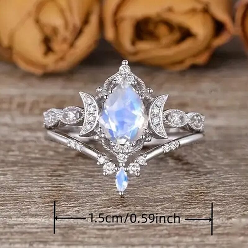 Elegant Moon Crown Ring Factory Outlet Cheap Online