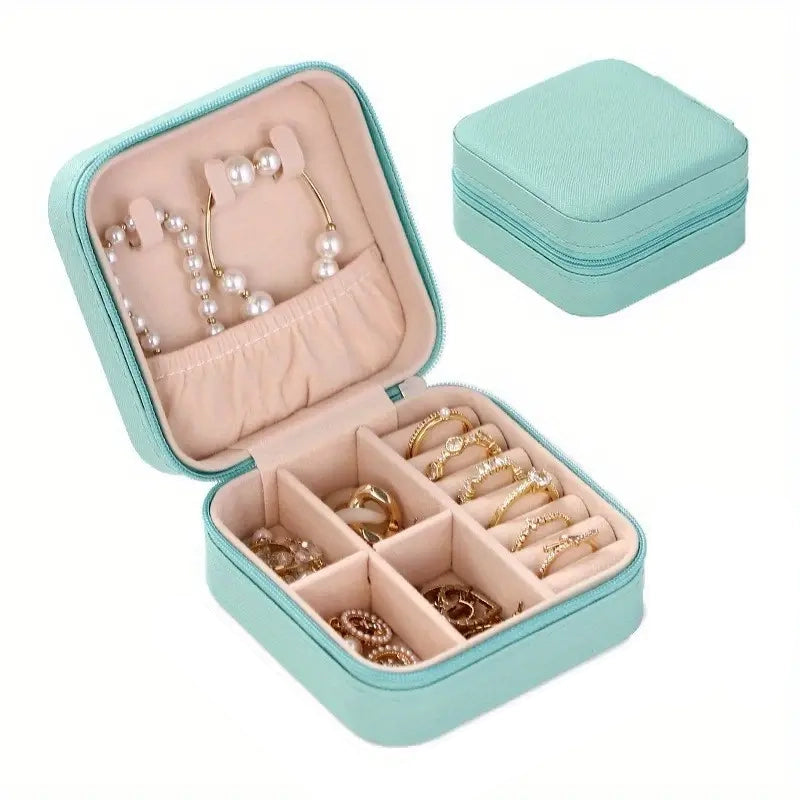 Travel-Friendly Jewelry Organizer - PU Leather Compact Jewelry Box Buy Cheap Many Kinds Of