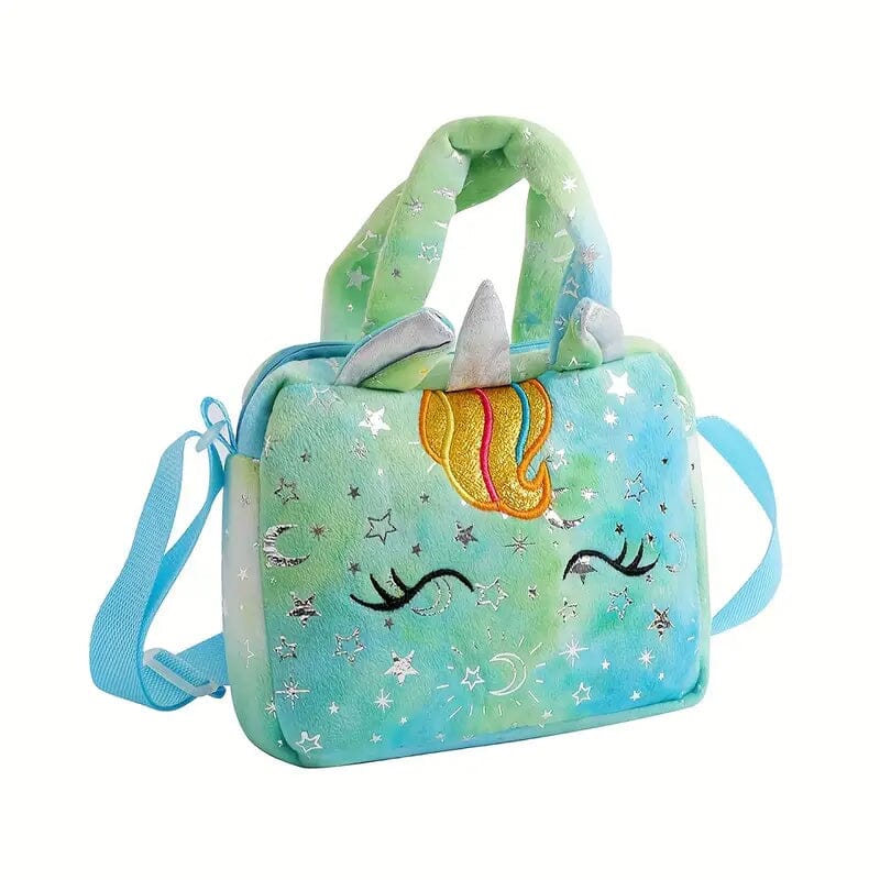 Unicorn Corduroy Shoulder Bag for Girls Cheap Pice Buy Discount