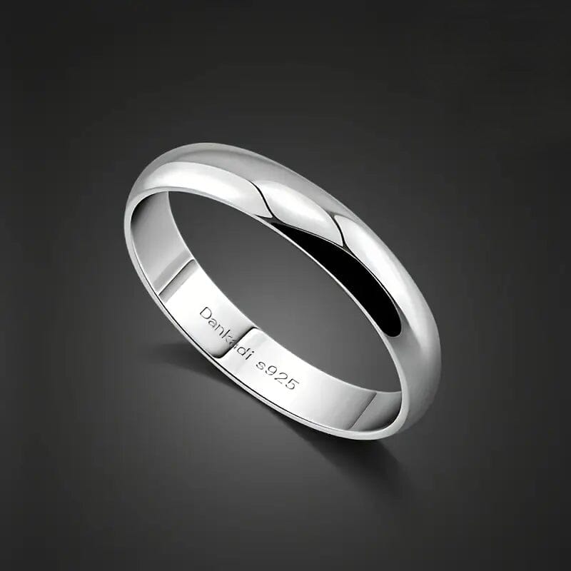 Elegant and Charming S925 Silver Wedding Band Ring Cheap New Styles