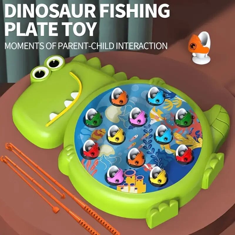 Dinosaur Fishing Plate Toys Big Sale