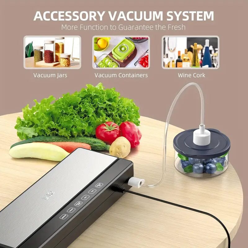 6-in-1 Automatic Food Saver Vacuum Sealer Machine Geniue Stockist For Sale