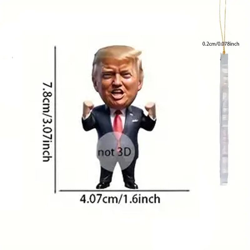 Trump Acrylic Ornament Versatile Hanging Decor Footlocker Online