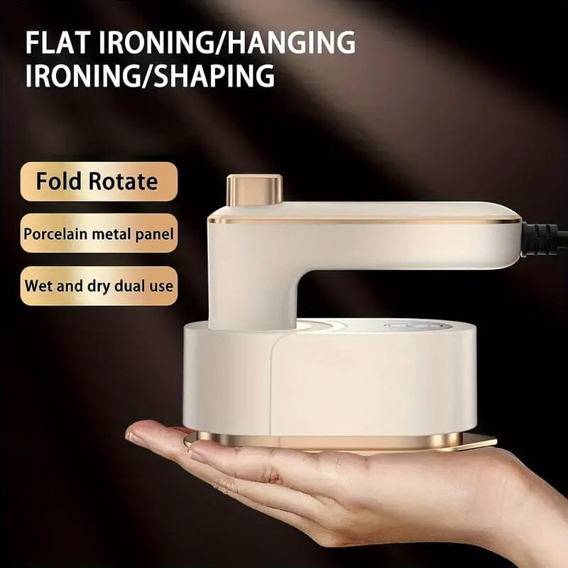 180° Rotating Mini Portable Folding Steam Iron Cheap Pice Discount Authentic