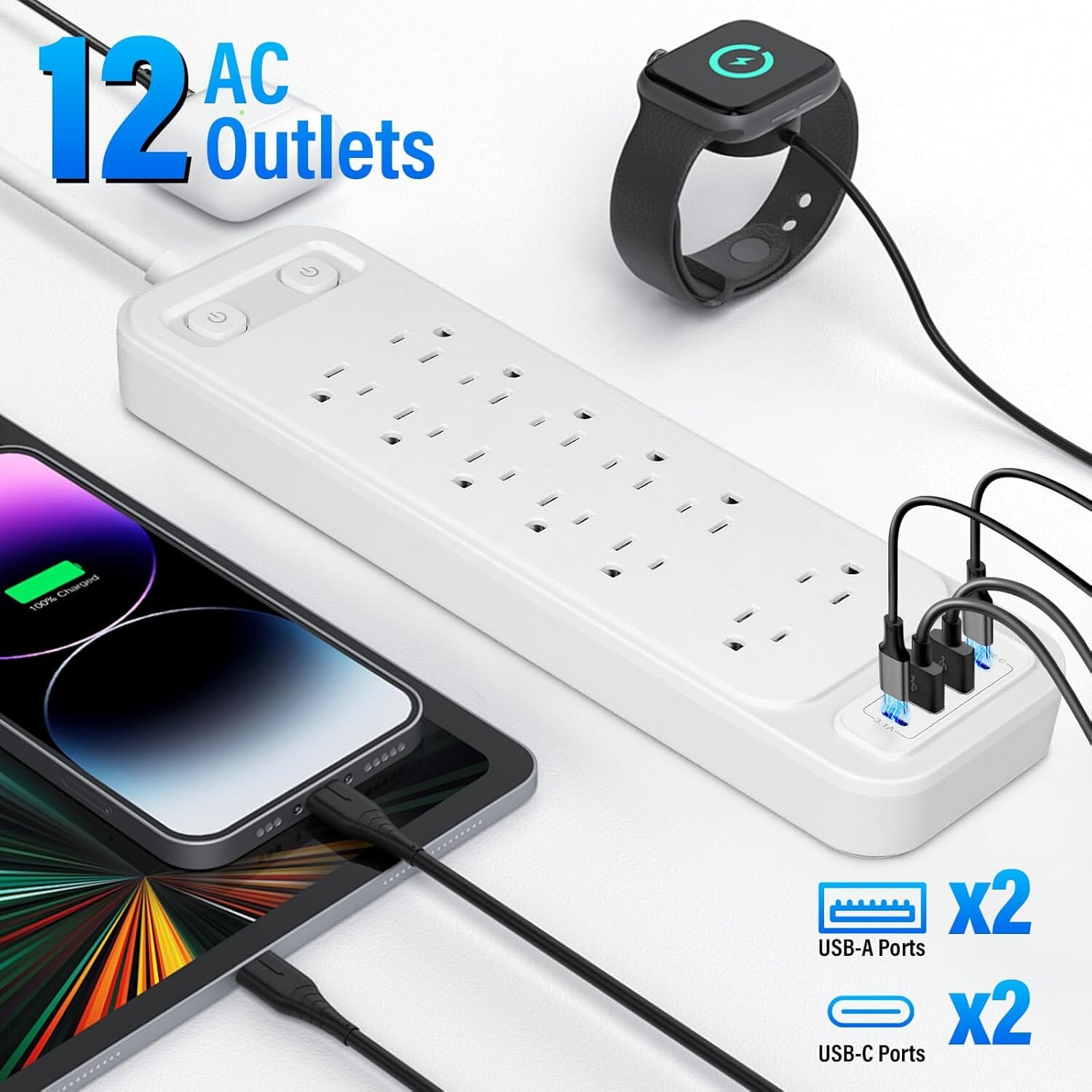 Power Strip with Surge Protector Extension Cord Release Dates Sale Online