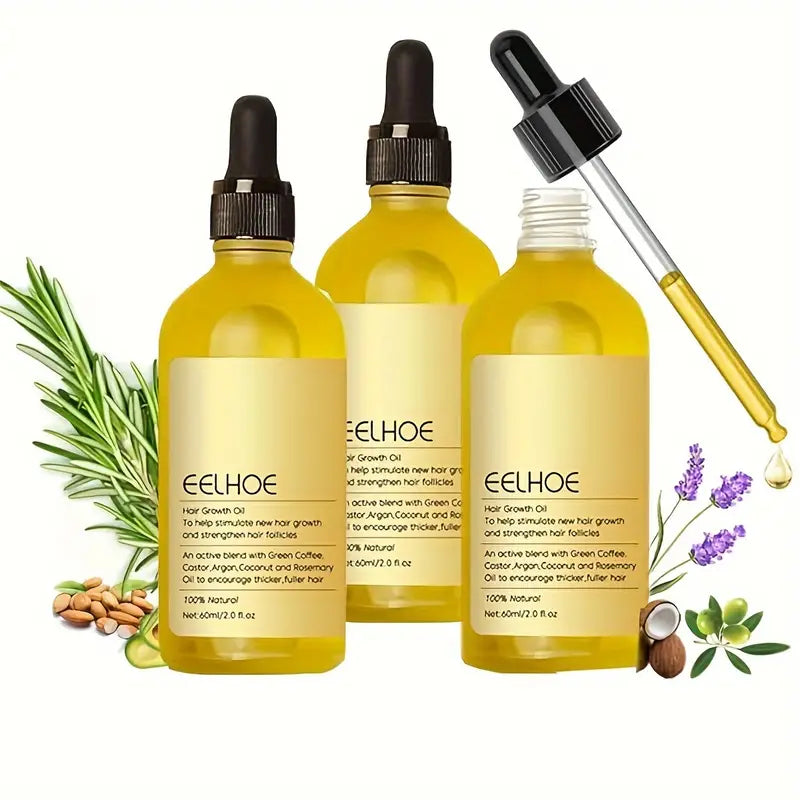 Hair Growth Oil & Scalp Treatment Plant Extract for Dry Damaged Hair Clearance Purchase