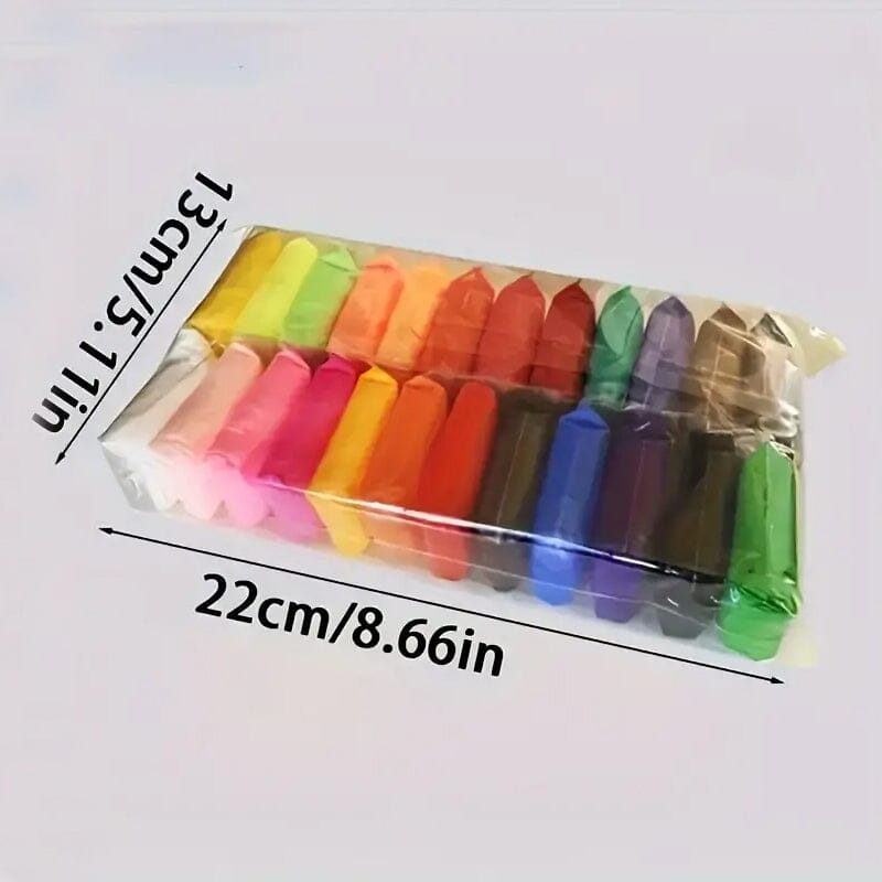 24-Pack: Colored Air Dry Clay Buy Cheap 2025 Newest