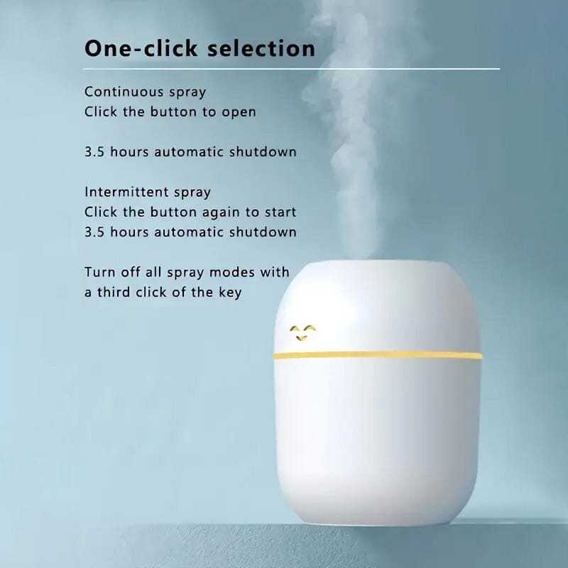 7.44Oz Portable Aromatherapy USB Powered Humidifier with LED Night Light Pay With Visa Cheap Online