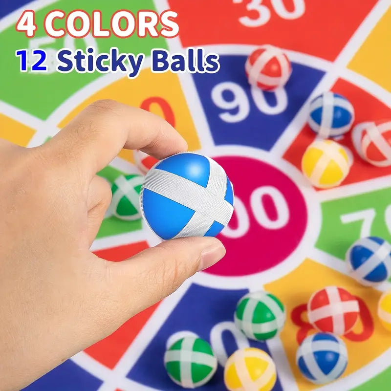 Large 29 Dart Board With Sticky Balls, Indoor & Outdoor Fun Party Play Game Toys Cheap High Quality