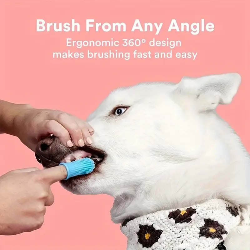 Super Soft Silicone Toothbrush for Dog or Cat's Teeth View Cheap Online