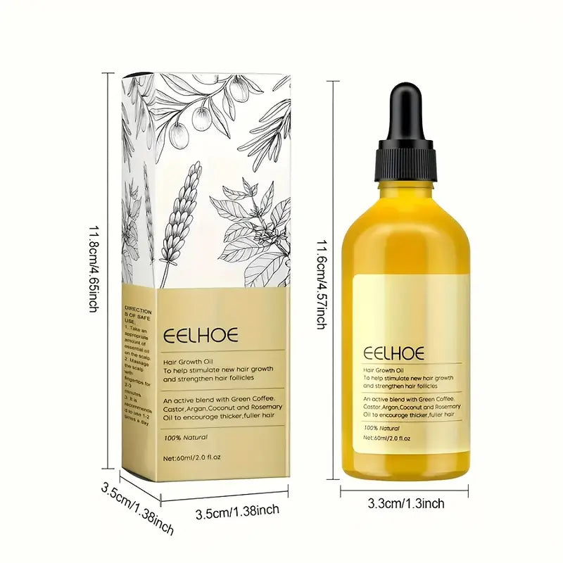 Hair Growth Oil & Scalp Treatment Plant Extract for Dry Damaged Hair Clearance Purchase