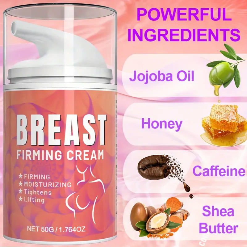 50g Breast Firming Cream with Jojoba Oil, Vitamin E, and Honey Discount Hot Sale