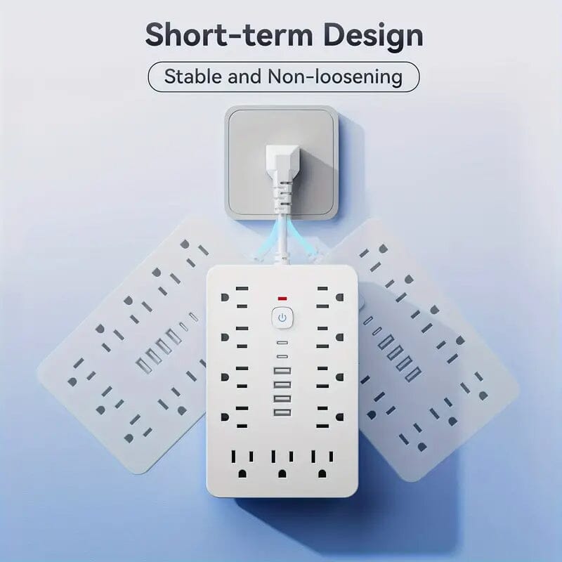 17-in-1 Power Strip with Overload Protection Free Shipping Low Pice