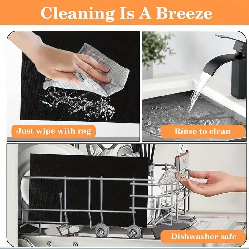 3-Pack: Non-Stick BBQ Grill Mesh Mats In China Sale Online