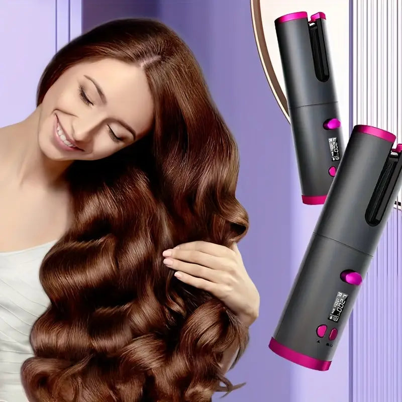 Automatic Curling Iron for Full-bodied Hair with 5 Temperature Settings Reliable For Sale