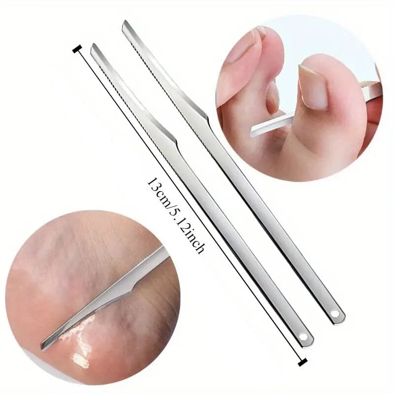 2-Piece Set: Internal Nail Stainless Steel Clipper Original For Sale